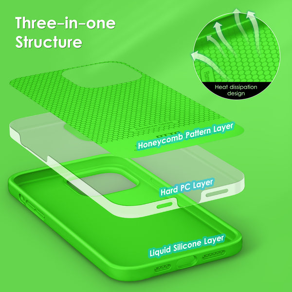 DTTO Compatible with iPhone 14 Pro Max Case, Ultra Slim Soft Premium Liquid Silicone [Military Grade Drop Protection] Full-Body Protective Bumper Phone Case for iPhone 14 Pro Max 6.7"(2022)- Orange