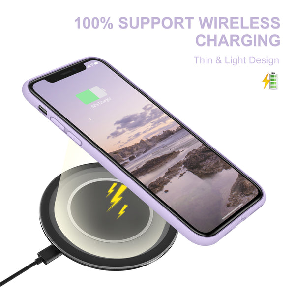 DTTO Compatible with iPhone 11 Case, [Romance Series] Full Covered Silicone Cover [Enhanced Camera and Screen Protection] with Honeycomb Grid Pattern Cushion for iPhone 11 6.1” 2019, Mint Green