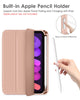 DTTO for iPad Mini 6 Case 2021 with Pencil Holder, Slim Smart Smooth Trifold Stand Front Cover [Auto Sleep/Wake] with Hard PC Clear Back Cover for Apple iPad Mini 6th Generation 8.3 Inch, Marble Green