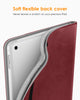 DTTO iPad Mini 4 Case, Premium Leather Folio Stand Cover Case with Multi-Angle Viewing and Auto Wake-Sleep Function, Front Pocket for Apple iPad Mini 4 - Brown