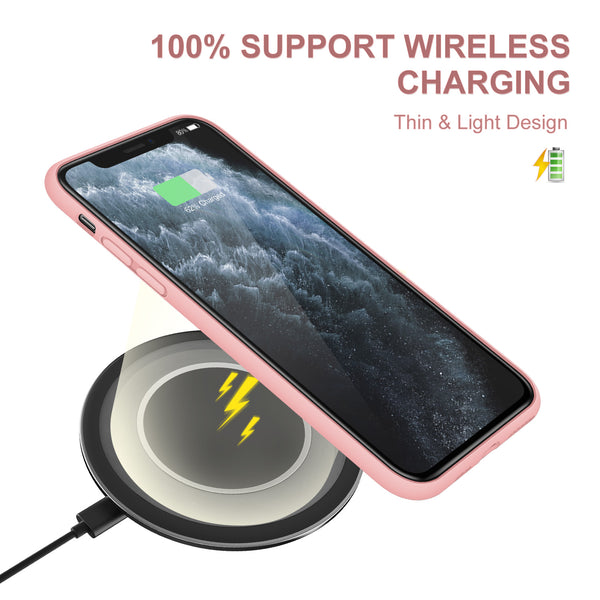 DTTO Compatible with iPhone 11 Case, [Romance Series] Full Covered Silicone Cover [Enhanced Camera and Screen Protection] with Honeycomb Grid Pattern Cushion for iPhone 11 6.1” 2019, Mint Green