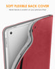 DTTO for iPad 9.7 Inch 5th/6th Generation 2018/2017 Case with Apple Pencil Holder, Premium Leather Folio Stand Cover Case for Apple iPad 9.7 inch, Also Fit iPad Pro 9.7/Air 2/Air - Black