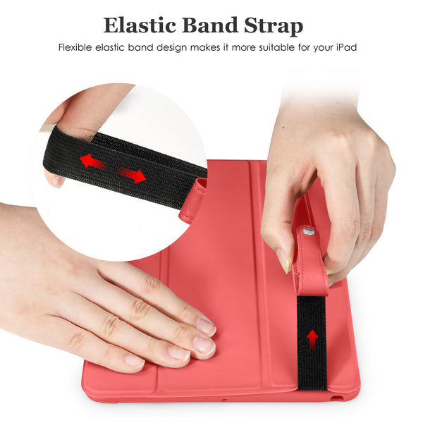 DTTO Pencil Case for Apple Pencil 1st/2nd Generation, PU Leather Pencil Sleeve Pouch with Detachable Elastic Band for iPad 9.7"/ 10.2"/ 10.5"/ 10.9"/ 11"/ 12.9" Case, Mint Green