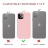 DTTO Compatible with iPhone 11 Case, [Romance Series] Full Covered Silicone Cover [Enhanced Camera and Screen Protection] with Honeycomb Grid Pattern Cushion for iPhone 11 6.1” 2019, Mint Green
