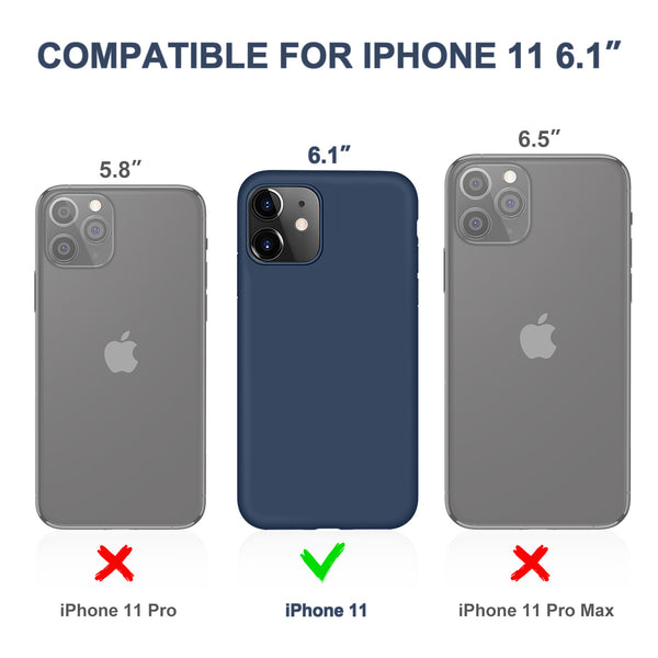 DTTO Compatible with iPhone 11 Case, [Romance Series] Full Covered Silicone Cover [Enhanced Camera and Screen Protection] with Honeycomb Grid Pattern Cushion for iPhone 11 6.1” 2019, Mint Green