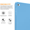 DTTO Case for iPad Mini 4,(Not Compatible with Mini 5th Generation 2019) Ultra Slim Lightweight Smart Case Trifold Stand with Flexible Soft TPU Back Cover for iPad mini4[Auto Sleep/Wake],Navy Blue
