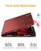 DTTO Case for iPad Pro 11 Inch 4th/3rd/2nd/1st Generation 2022/2021/2020/2018,Premium PU Leather Folio Stand Cover with Hand Strap,Fit iPad Air 4/5 - Auto Wake/Sleep,Multiple Viewing Angles, Brown