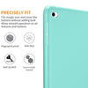 DTTO Case for iPad Mini 4,(Not Compatible with Mini 5th Generation 2019) Ultra Slim Lightweight Smart Case Trifold Stand with Flexible Soft TPU Back Cover for iPad mini4[Auto Sleep/Wake],Navy Blue