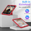 DTTO Case for iPad 10th Generation 10.9 Inch 2022 Release, iPad Case with Kickstand and Built-in Screen Protector, Durable Shockproof Full Body Protective Cover for Apple iPad 10.9 Inch - Black