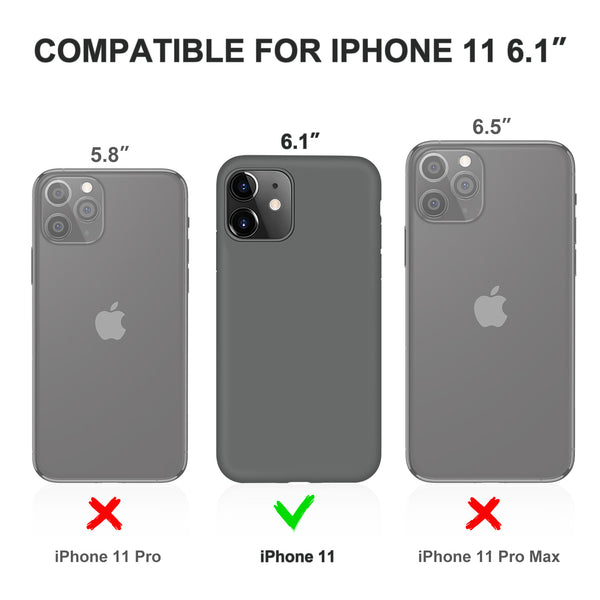 DTTO Compatible with iPhone 11 Case, [Romance Series] Full Covered Silicone Cover [Enhanced Camera and Screen Protection] with Honeycomb Grid Pattern Cushion for iPhone 11 6.1” 2019, Mint Green