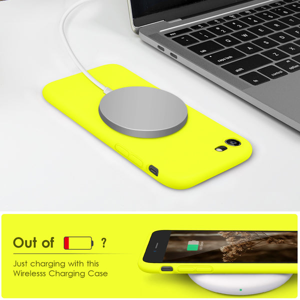 DTTOCASE for iPhone SE Case 2022/2020, iPhone 8 Case, iPhone 7 Case, Liquid Silicone Phone Case for iPhone SE 8 7 4.7 Inch, Colorful Silky-Soft Protective Cover for Girls Boys, and Women,Navy Blue