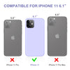 DTTO Compatible with iPhone 11 Case, [Romance Series] Full Covered Silicone Cover [Enhanced Camera and Screen Protection] with Honeycomb Grid Pattern Cushion for iPhone 11 6.1” 2019, Mint Green