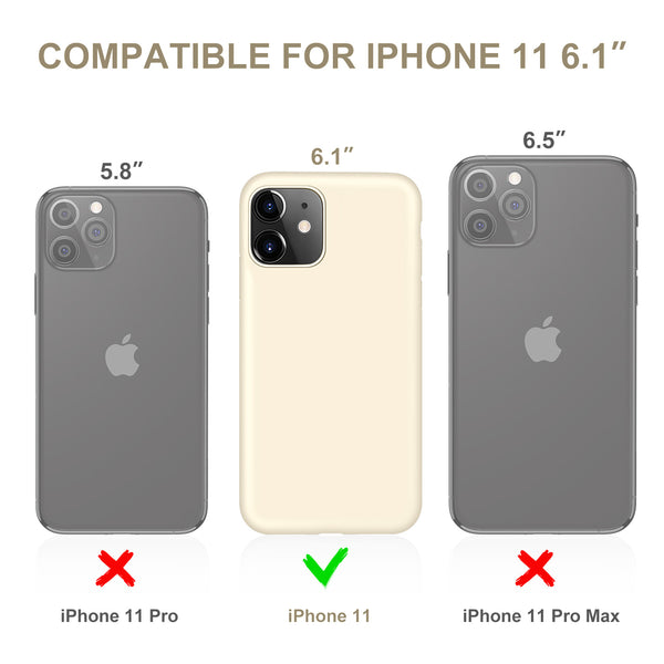 DTTO Compatible with iPhone 11 Case, [Romance Series] Full Covered Silicone Cover [Enhanced Camera and Screen Protection] with Honeycomb Grid Pattern Cushion for iPhone 11 6.1” 2019, Mint Green