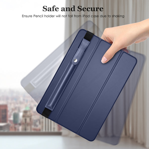 DTTO Pencil Case for Apple Pencil 1st/2nd Generation, PU Leather Pencil Sleeve Pouch with Detachable Elastic Band for iPad 9.7"/ 10.2"/ 10.5"/ 10.9"/ 11"/ 12.9" Case, Mint Green