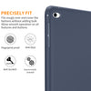 DTTO Case for iPad Mini 4,(Not Compatible with Mini 5th Generation 2019) Ultra Slim Lightweight Smart Case Trifold Stand with Flexible Soft TPU Back Cover for iPad mini4[Auto Sleep/Wake],Navy Blue