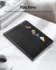 DTTO iPad Mini 1 2 3 Case, Premium Leather Folio Stand Cover Case with Multi-Angle Viewing and Auto Wake-Sleep Function, Front Pocket for Apple iPad Mini 1/Mini 2/Mini 3 - Brown