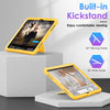 DTTO Case for iPad 10th Generation 10.9 Inch 2022 Release, iPad Case with Kickstand and Built-in Screen Protector, Durable Shockproof Full Body Protective Cover for Apple iPad 10.9 Inch - Black