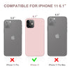 DTTO Compatible with iPhone 11 Case, [Romance Series] Full Covered Silicone Cover [Enhanced Camera and Screen Protection] with Honeycomb Grid Pattern Cushion for iPhone 11 6.1” 2019, Mint Green