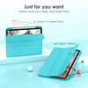 DTTOCASE iPad 10th Generation Case 2022, iPad 10.9 Inch Case with Clear Transparent Back and TPU Shockproof Frame Cover [Built-in Pencil Holder, Support Auto Sleep/Wake] -Watermelon