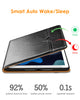 DTTO iPad 9th/8th/7th Generation 10.2 Inch Case 2021/2020/2019, Premium Leather Business Folio Stand Cover with Built-in Apple Pencil Holder - Auto Wake/Sleep and Multiple Viewing Angles, Blue