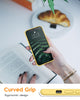 DTTO Compatible with iPhone XR Case, [Romance Series] Silicone Case with Hybrid Protection for iPhone XR 6.1 Inch - Black