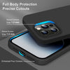 DTTO Compatible with iPhone 14 Pro Max Case, Ultra Slim Soft Premium Liquid Silicone [Military Grade Drop Protection] Full-Body Protective Bumper Phone Case for iPhone 14 Pro Max 6.7"(2022)- Orange