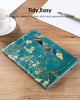 DTTO for iPad 9.7 Inch 5th/6th Generation 2018/2017 Case with Apple Pencil Holder, Premium Leather Folio Stand Cover Case for Apple iPad 9.7 inch, Also Fit iPad Pro 9.7/Air 2/Air - Black