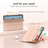 DTTOCASE iPad Pro 12.9 Case 6th / 5th / 4th / 3rd Generation 2022/2021 / 2020/2018,12.9 inch Clear Back Cover[Built-in Pencil Holder,Auto Sleep/Wake,Camera Protection] for iPad Pro-Blue Purple