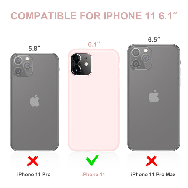 DTTO Compatible with iPhone 11 Case, [Romance Series] Full Covered Silicone Cover [Enhanced Camera and Screen Protection] with Honeycomb Grid Pattern Cushion for iPhone 11 6.1” 2019, Mint Green