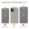 DTTO Compatible with iPhone 11 Case, [Romance Series] Full Covered Silicone Cover [Enhanced Camera and Screen Protection] with Honeycomb Grid Pattern Cushion for iPhone 11 6.1” 2019, Mint Green