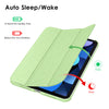 DTTO iPad Air Case 5th / 4th Generation 10.9 Inch, Hard Back, Sparkled and Sheen Front Cover for iPad Air 10.9" 5th / 4th Gen 2022 2020, Support 2nd Gen Pencil, Auto Sleep/Wake - Snow Blue
