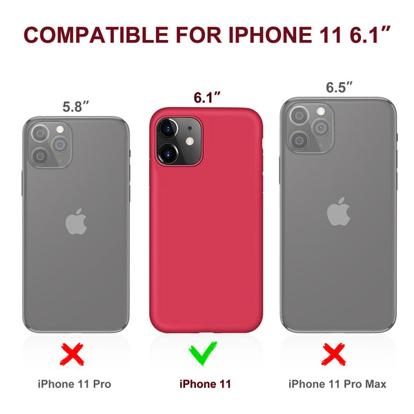 DTTO Compatible with iPhone 11 Case, [Romance Series] Full Covered Silicone Cover [Enhanced Camera and Screen Protection] with Honeycomb Grid Pattern Cushion for iPhone 11 6.1” 2019, Mint Green