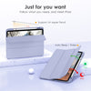 DTTOCASE iPad 10th Generation Case 2022, iPad 10.9 Inch Case with Clear Transparent Back and TPU Shockproof Frame Cover [Built-in Pencil Holder, Support Auto Sleep/Wake] -Watermelon