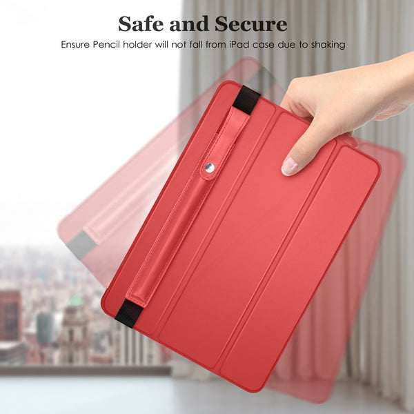 DTTO Pencil Case for Apple Pencil 1st/2nd Generation, PU Leather Pencil Sleeve Pouch with Detachable Elastic Band for iPad 9.7"/ 10.2"/ 10.5"/ 10.9"/ 11"/ 12.9" Case, Mint Green