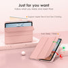 DTTOCASE for iPad Air Case 5th / 4th Generation 10.9 Inch (2022/2020),iPad Pro 11 Inch Case with Transparent Shockproof Back Cover[Built-in Pencil Holder,Auto Sleep/Wake,Camera Protection]-Blue Purple
