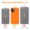 DTTO Compatible with iPhone 11 Case, [Romance Series] Full Covered Silicone Cover [Enhanced Camera and Screen Protection] with Honeycomb Grid Pattern Cushion for iPhone 11 6.1” 2019, Mint Green