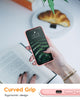 DTTO Compatible with iPhone XR Case, [Romance Series] Silicone Case with Hybrid Protection for iPhone XR 6.1 Inch - Black