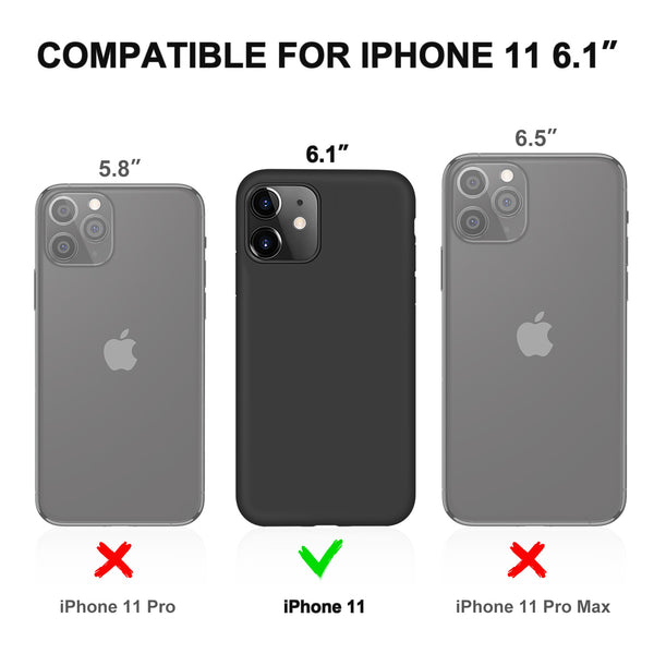 DTTO Compatible with iPhone 11 Case, [Romance Series] Full Covered Silicone Cover [Enhanced Camera and Screen Protection] with Honeycomb Grid Pattern Cushion for iPhone 11 6.1” 2019, Mint Green