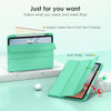 DTTOCASE for iPad Air Case 5th / 4th Generation 10.9 Inch (2022/2020),iPad Pro 11 Inch Case with Transparent Shockproof Back Cover[Built-in Pencil Holder,Auto Sleep/Wake,Camera Protection]-Blue Purple