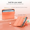 DTTOCASE for iPad Air Case 5th / 4th Generation 10.9 Inch (2022/2020),iPad Pro 11 Inch Case with Transparent Shockproof Back Cover[Built-in Pencil Holder,Auto Sleep/Wake,Camera Protection]-Blue Purple