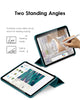 DTTO Case for iPad Pro 11 Inch 2nd/3rd/4th Generation 2022/2021/2020/2018,Ultra Lightweight Smart Trifold Stand with TPU Soft Back Cover,Also Fit iPad Air 5/iPad Air 4 [Auto Sleep/Wake], Black