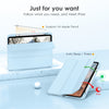 DTTOCASE iPad 10th Generation Case 2022, iPad 10.9 Inch Case with Clear Transparent Back and TPU Shockproof Frame Cover [Built-in Pencil Holder, Support Auto Sleep/Wake] -Watermelon