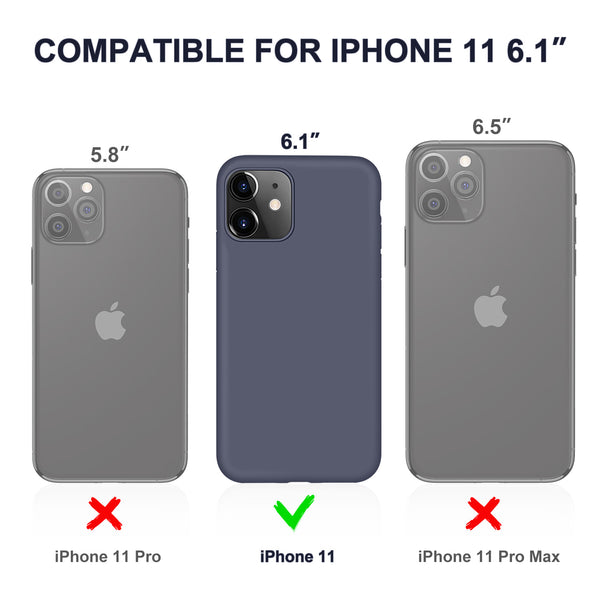 DTTO Compatible with iPhone 11 Case, [Romance Series] Full Covered Silicone Cover [Enhanced Camera and Screen Protection] with Honeycomb Grid Pattern Cushion for iPhone 11 6.1” 2019, Mint Green