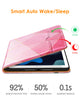 DTTO iPad 9th/8th/7th Generation 10.2 Inch Case 2021/2020/2019, Premium Leather Business Folio Stand Cover with Built-in Apple Pencil Holder - Auto Wake/Sleep and Multiple Viewing Angles, Blue