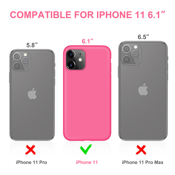 DTTO Compatible with iPhone 11 Case, [Romance Series] Full Covered Silicone Cover [Enhanced Camera and Screen Protection] with Honeycomb Grid Pattern Cushion for iPhone 11 6.1” 2019, Mint Green