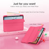 DTTOCASE for iPad Air Case 5th / 4th Generation 10.9 Inch (2022/2020),iPad Pro 11 Inch Case with Transparent Shockproof Back Cover[Built-in Pencil Holder,Auto Sleep/Wake,Camera Protection]-Blue Purple