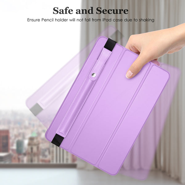 DTTO Pencil Case for Apple Pencil 1st/2nd Generation, PU Leather Pencil Sleeve Pouch with Detachable Elastic Band for iPad 9.7"/ 10.2"/ 10.5"/ 10.9"/ 11"/ 12.9" Case, Mint Green