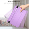 DTTO Pencil Case for Apple Pencil 1st/2nd Generation, PU Leather Pencil Sleeve Pouch with Detachable Elastic Band for iPad 9.7"/ 10.2"/ 10.5"/ 10.9"/ 11"/ 12.9" Case, Mint Green