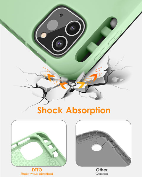 DTTOCASE iPad Pro 11 inch Case, Soft Smart Cover with Pencil Holder for iPad Pro 11-inch 4th/3rd/2nd/1st Generation (2022/2021/2020/2018 Released)，Auto Sleep/Wake, Midnight Blue