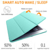 DTTO Case for iPad Mini 4,(Not Compatible with Mini 5th Generation 2019) Ultra Slim Lightweight Smart Case Trifold Stand with Flexible Soft TPU Back Cover for iPad mini4[Auto Sleep/Wake],Navy Blue